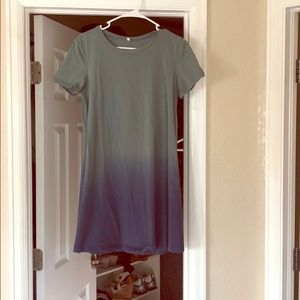 Short cotton t-shirt dress